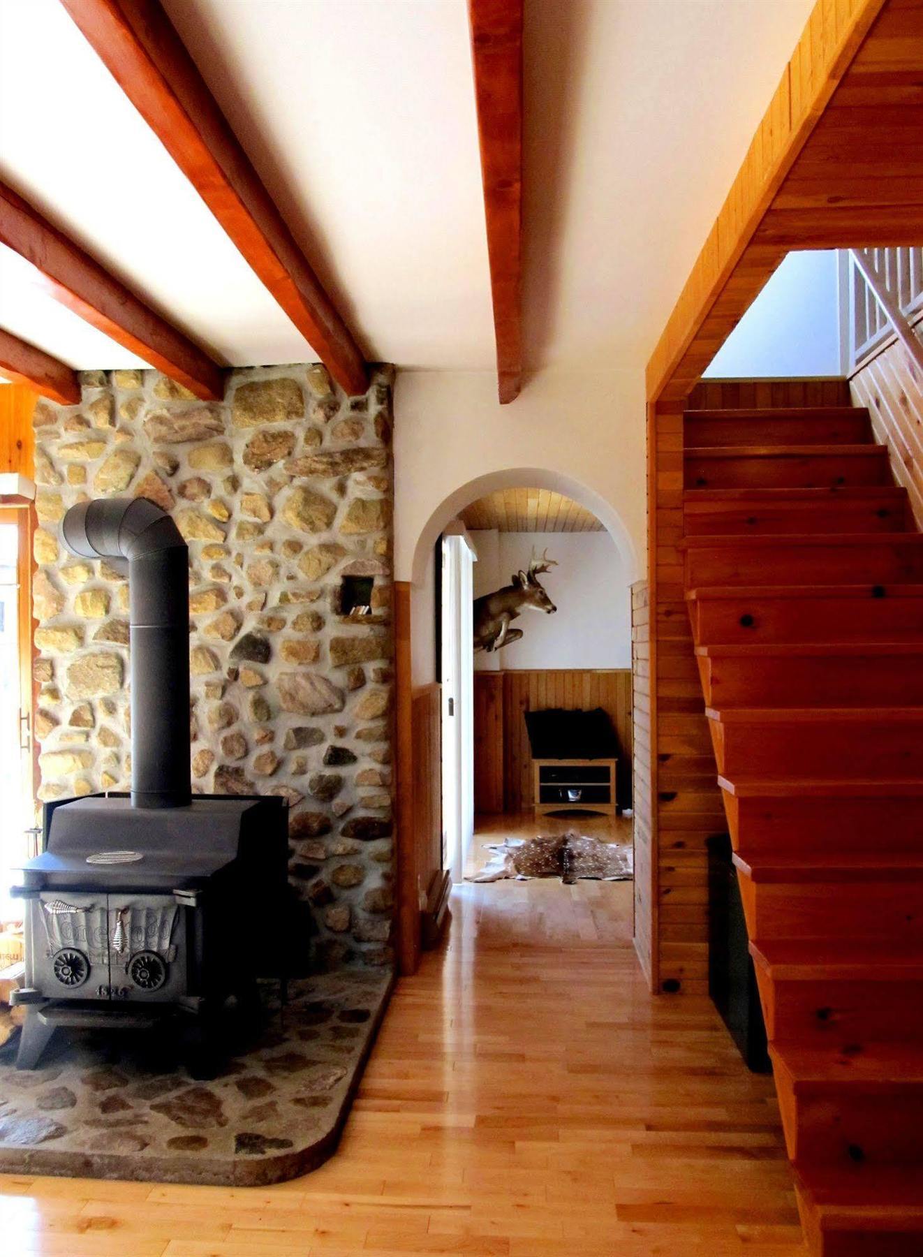 Chalet Rustique Crds Tremblant Lac Superieur Exterior photo